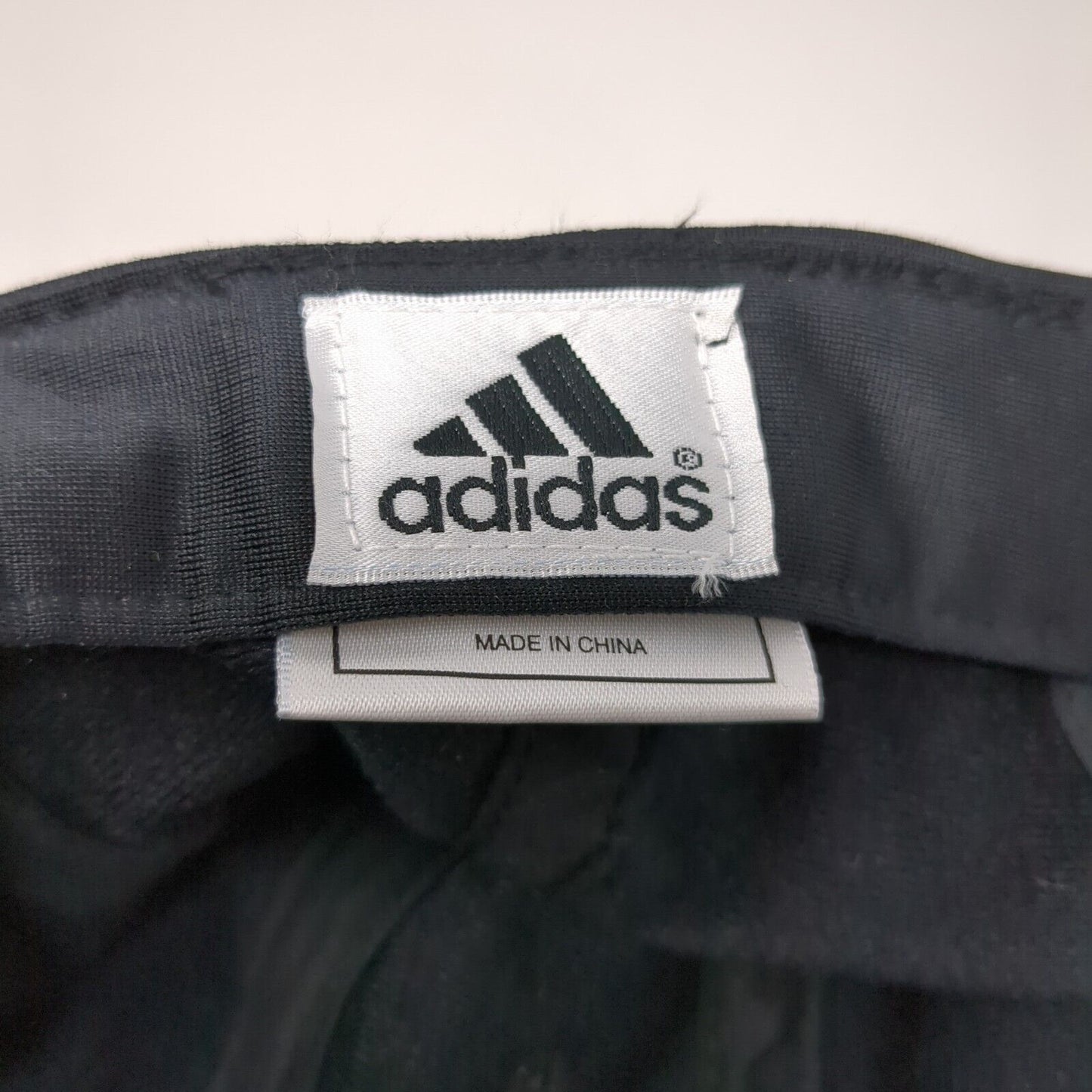 Adidas Slideback Hat Black OSFA Embroidered Adjustable 3 Stripes