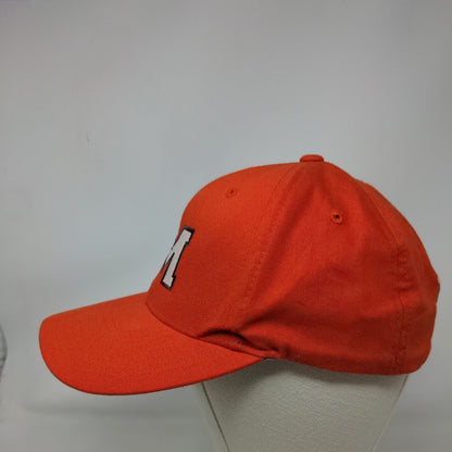 Richardson Fitted Hat Orange Size M/L Embroidered Logo M Longhorn