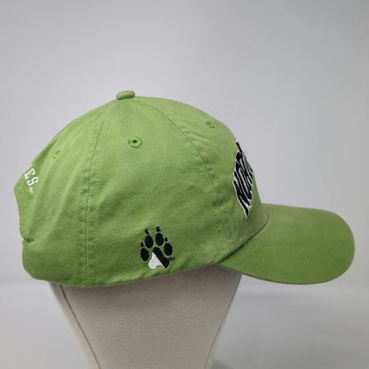 Champion Northeastern Huskies NCAA Green One Size Cap Hat Embroidered Slouch Paw