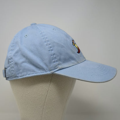 Life is Good Baseball Cap Blue One Size Dog Surfing Embroidered Slideback Hat
