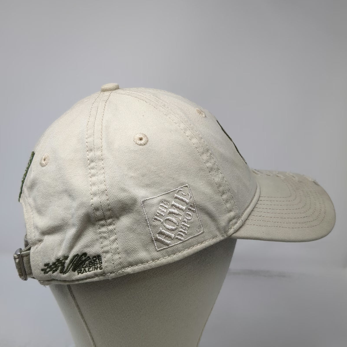 Chase Authentics Baseball Cap Beige OSFM Tony Stewart 20 Home Depot NASCAR Hat