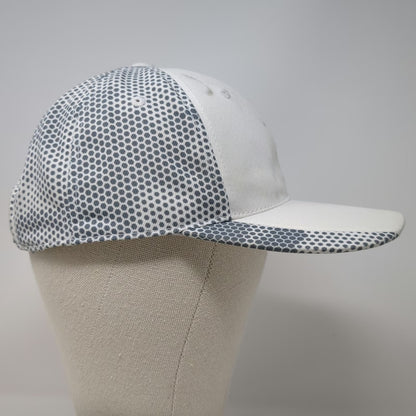 Sport-Tek Baseball Cap White Gray One Size Adam Roe Painting Hat Honeycomb