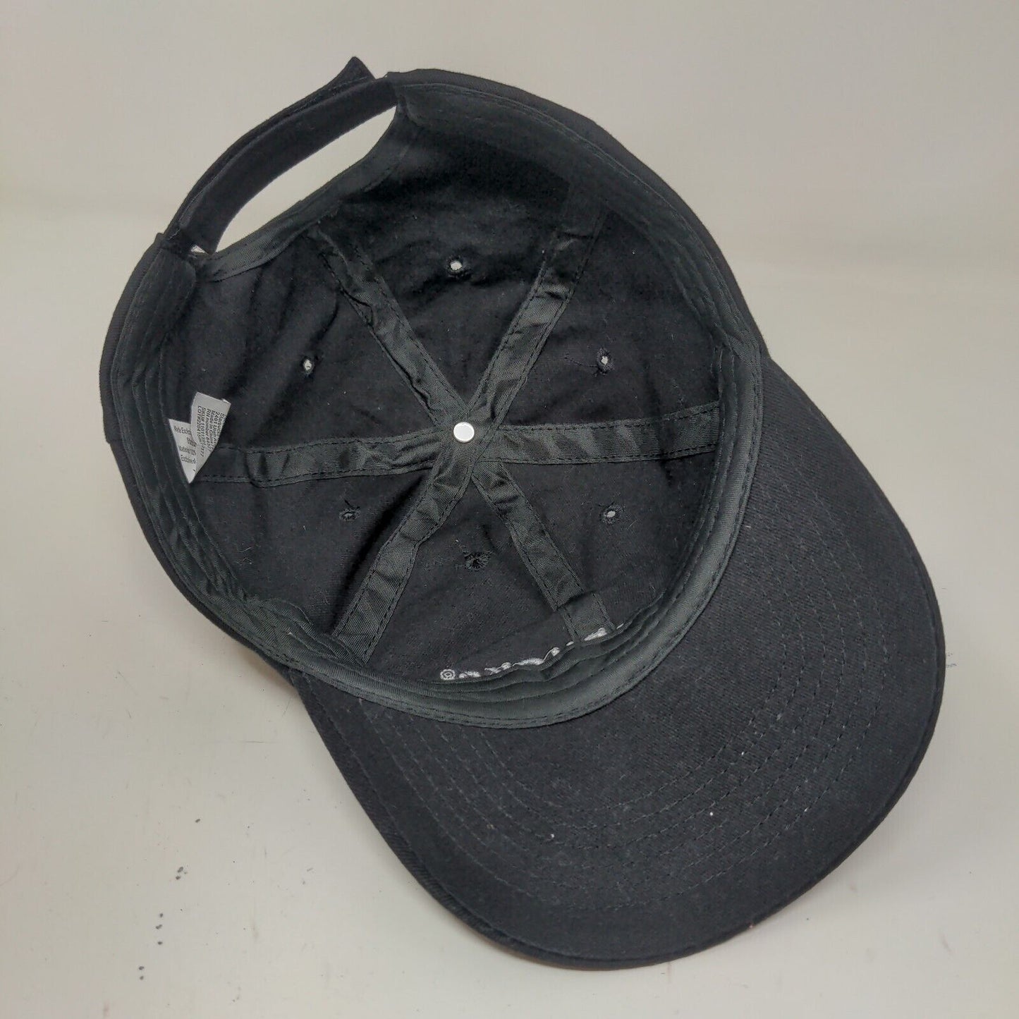 Starbucks Men's Strapback Hat Black Adjustable Embroidered Logo Employee Uniform