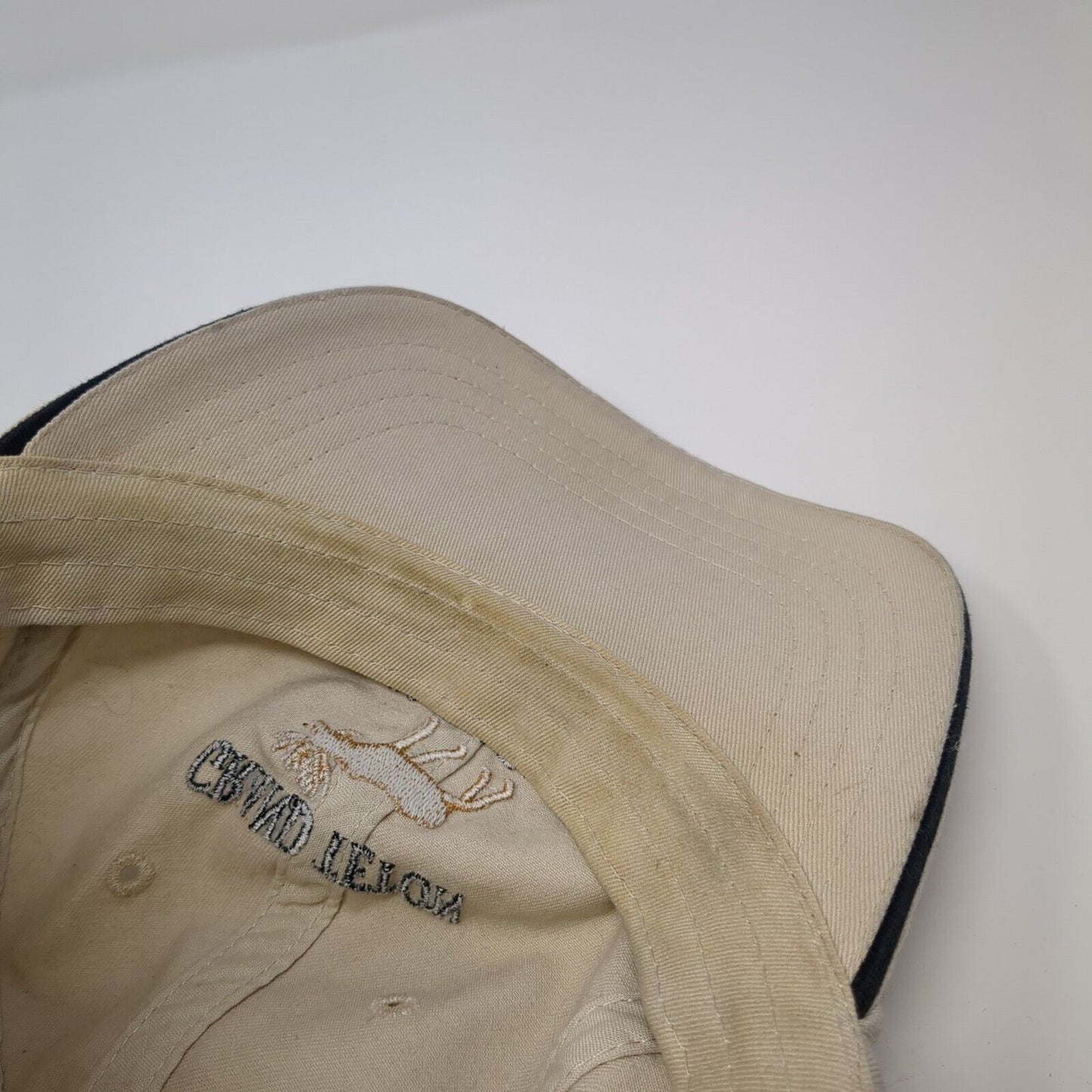 Grand Teton National Park Leave No Trace Slideback Hat Tan One Size Adjustable