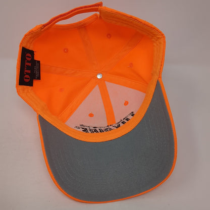 Setting The Performance Standard Baseball Cap Orange One Size Adjustable Otto