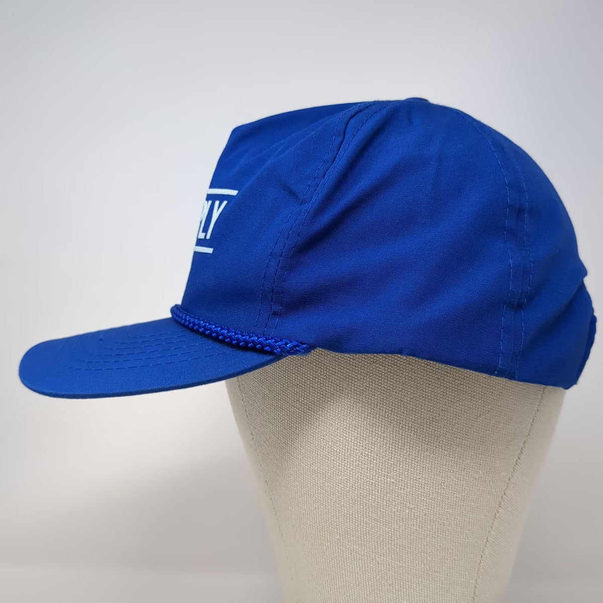 Otto 5 Panel Blue One Size Hat A&L Supply Othello WA Rope Slideback Work Cap