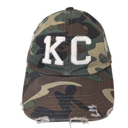 KC Slideback Hat Camouflage One Size Adjustable Outdoor District
