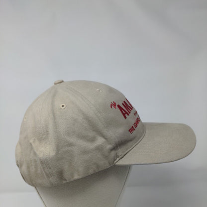 The Amateur Strapback Hat Tan One Size Solid Embroidered Richardson