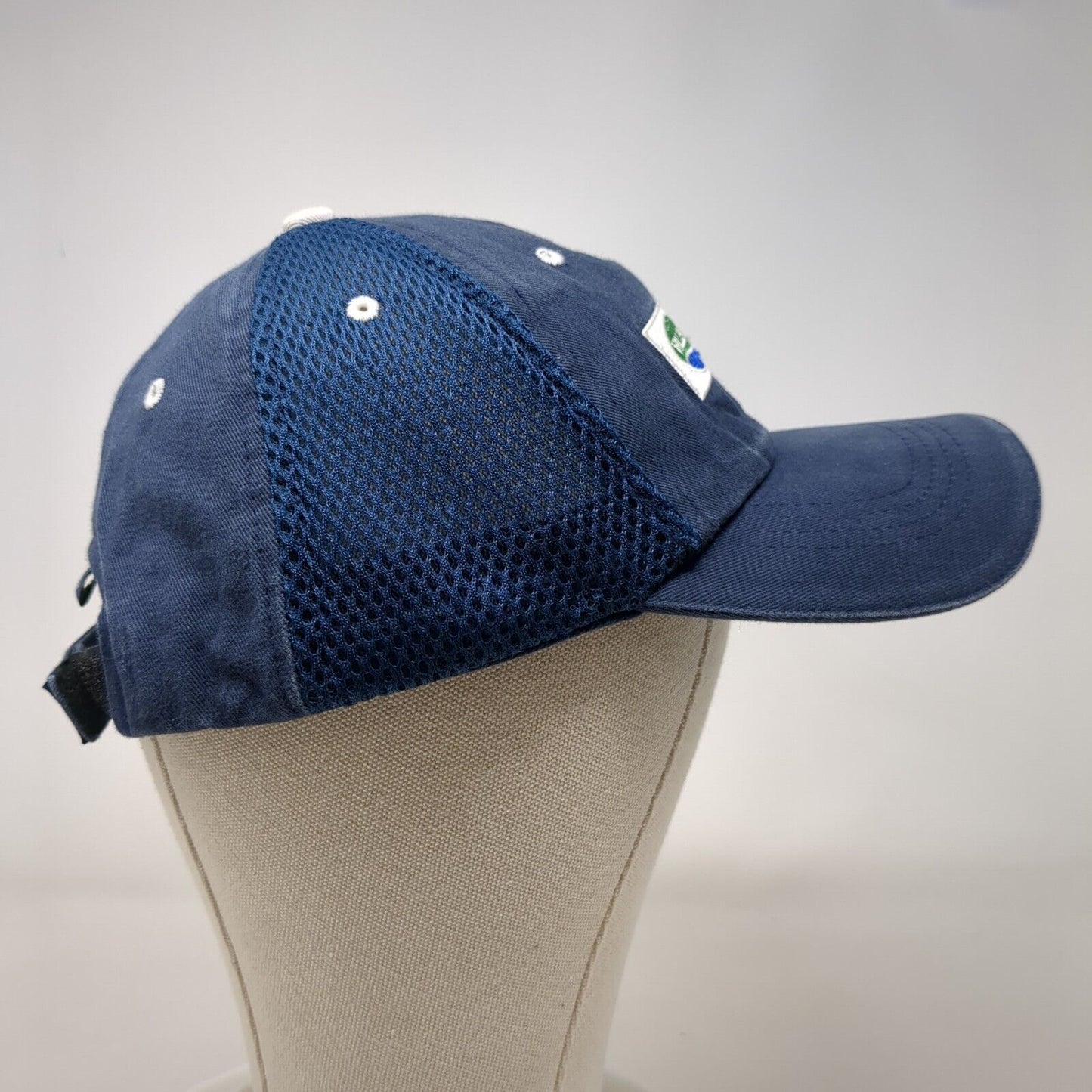 Hilleshog Syngenta Firmly Rooted Strapback Hat Blue OSFA Breathable Mesh Cotton