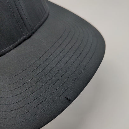 Richardson Strapback Hat Black Small Adjustable Embroidered Flexfit