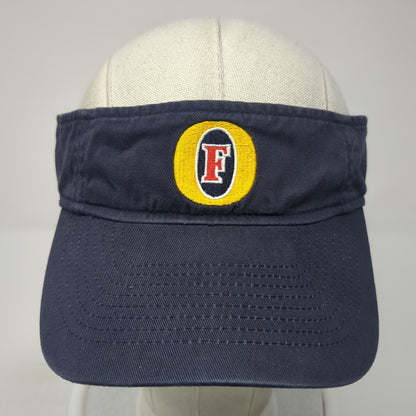 Foster's Strapback Visor Hat Blue One Size Adjustable Embroidered