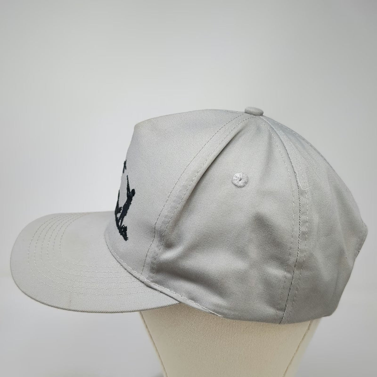 Mountaintop Marketing 5 Panel Gray Hat One Size Pheasant Bird Hunting Snapback