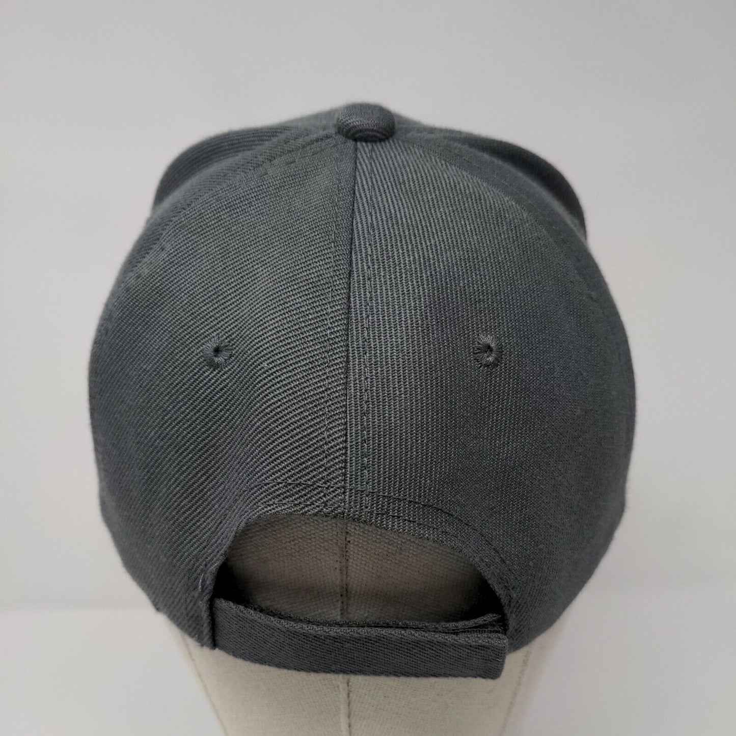 N'86 Brooklyn Twenty Strapback Hat Gray One Size Adjustable 6 Panel Polyester