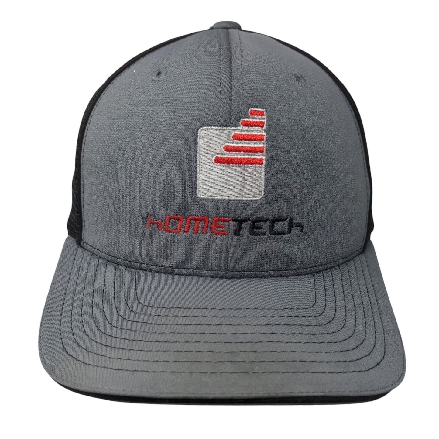 Hometech Fitted Mesh Back Trucker Hat Gray Small/Medium Richardson