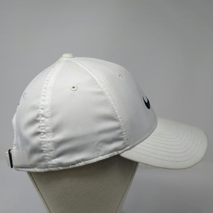 Nike Baseball Cap White One Size Dri-FIT Legacy91 Swoosh Logo Adjustable Hat