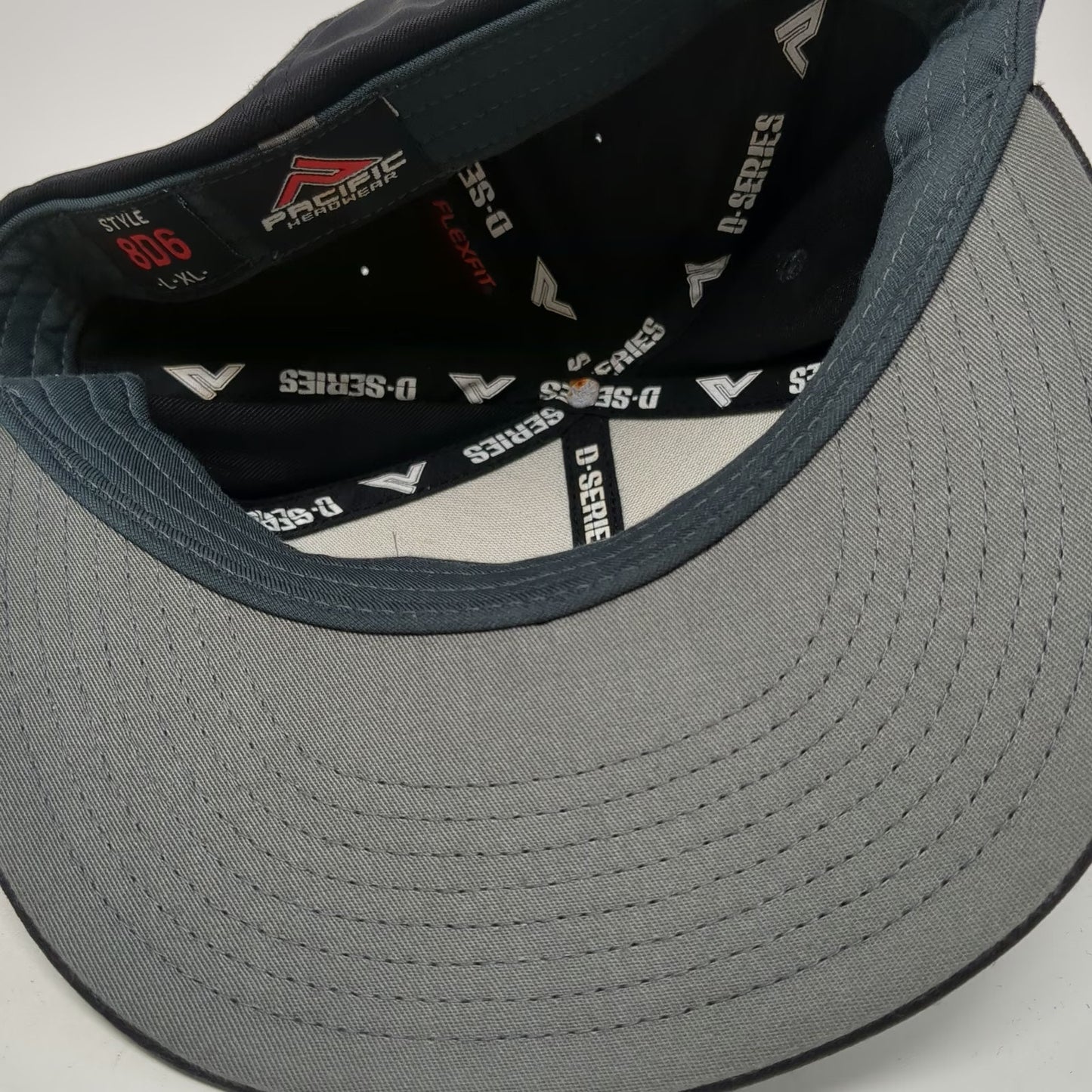 Pacific Headwear Baseball Cap Black XL Charles Oakley From Court To Kitchen Hat