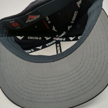 Pacific Headwear Baseball Cap Black XL Charles Oakley From Court To Kitchen Hat