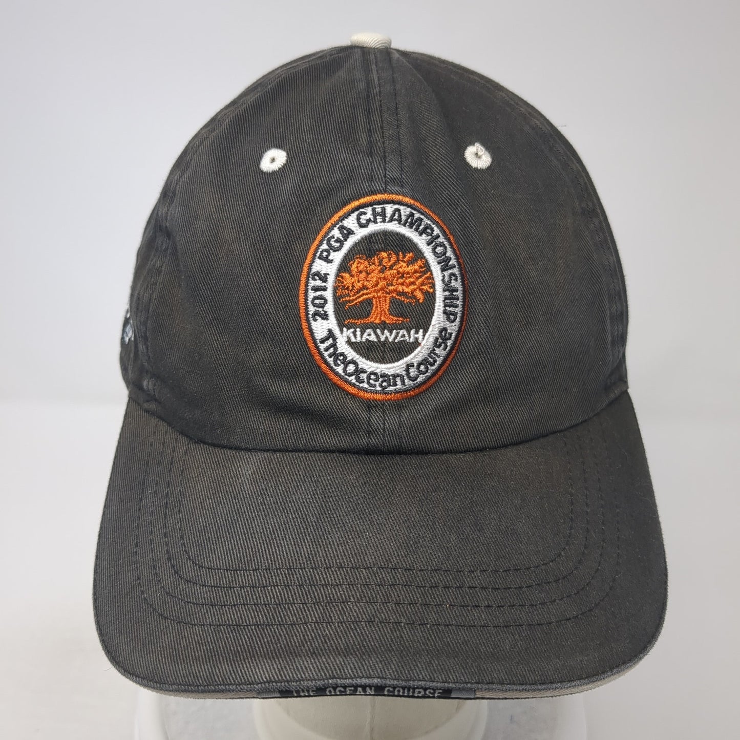 2012 PGA Championship The Ocean Course Baseball Cap Black OS Classic Cut Ahead
