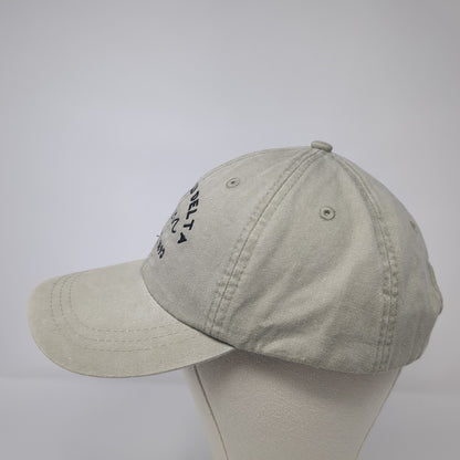 Alpha Xi Delta Est 1893 Slideback Baseball Cap Brown One Size Adjustable Adams