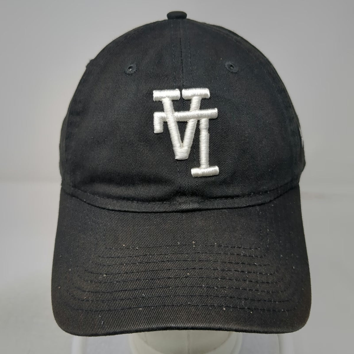 New Era Los Angeles Dodgers MLB Baseball Cap Black One Size 9TWENTY Upside Hat