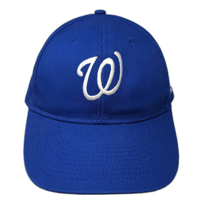 Washington Nationals MLB OC Sports Baseball Cap Blue One Size Curly W Strapback
