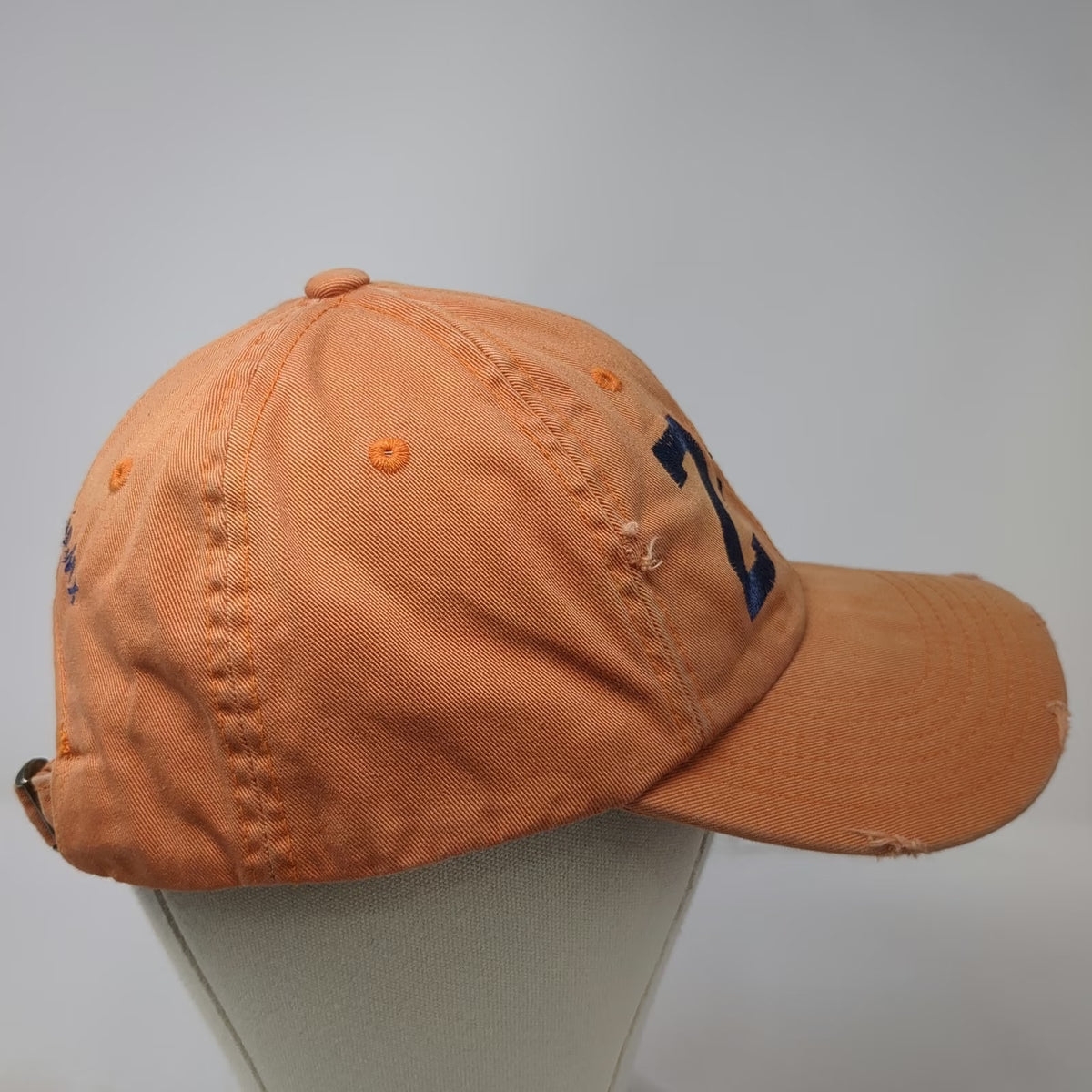 District Threads Baseball Cap Orange One Size Zihuatanejo Mexico Z-What? Hat