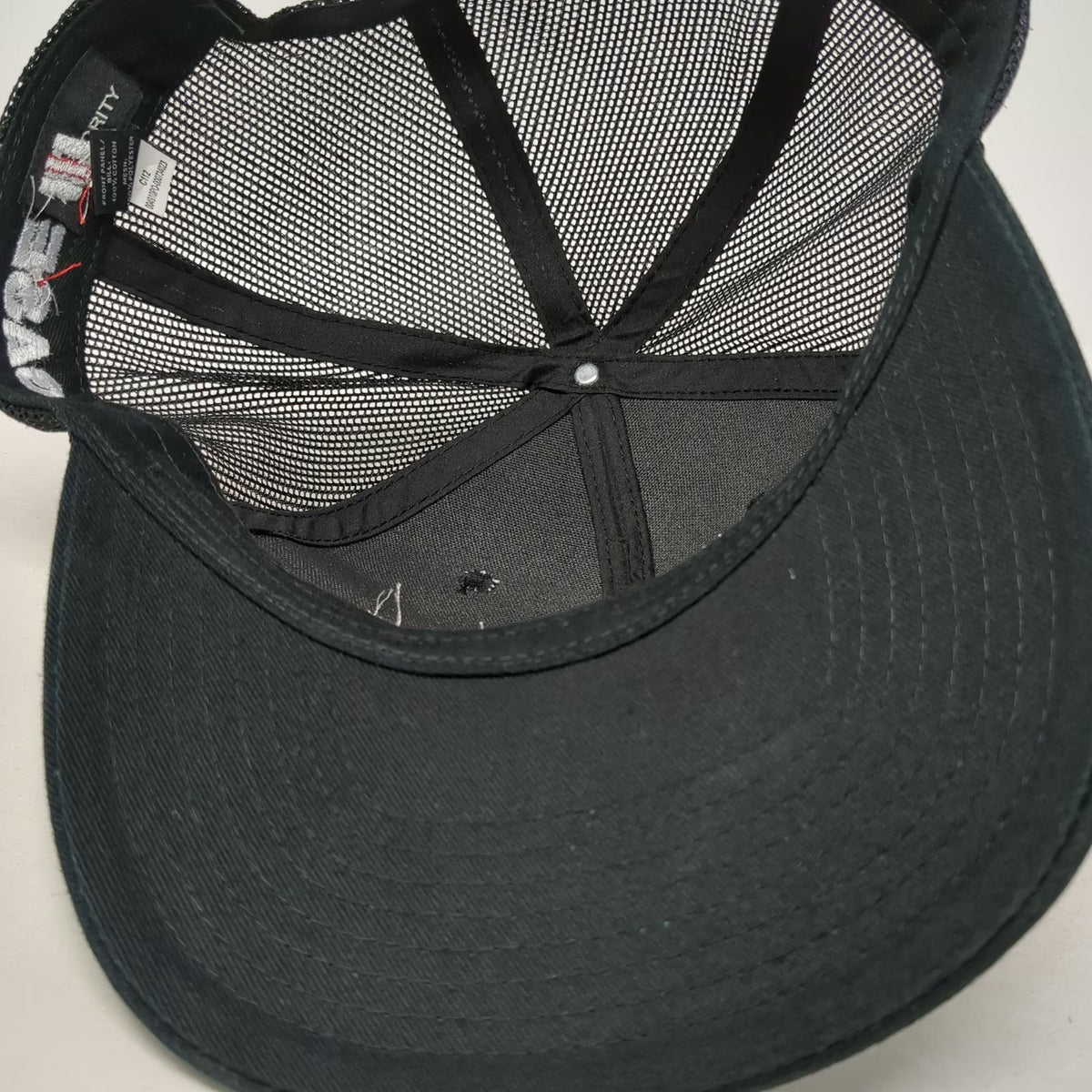 Port Authority Titan Machinery Case IH Black One Size Trucker Hat Mesh Snapback