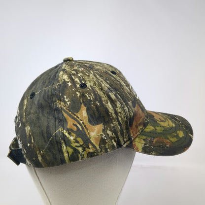Cap America Baseball Cap Green Brown One Size Cub Cadet Camo Strapback Hat