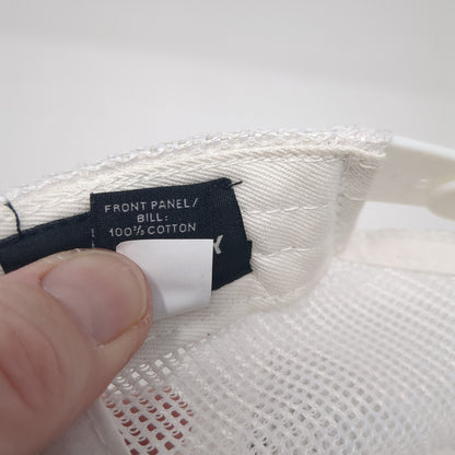 ZOA Energy Trucker Hat Red One Size Adjustable Mesh Back Port Authority