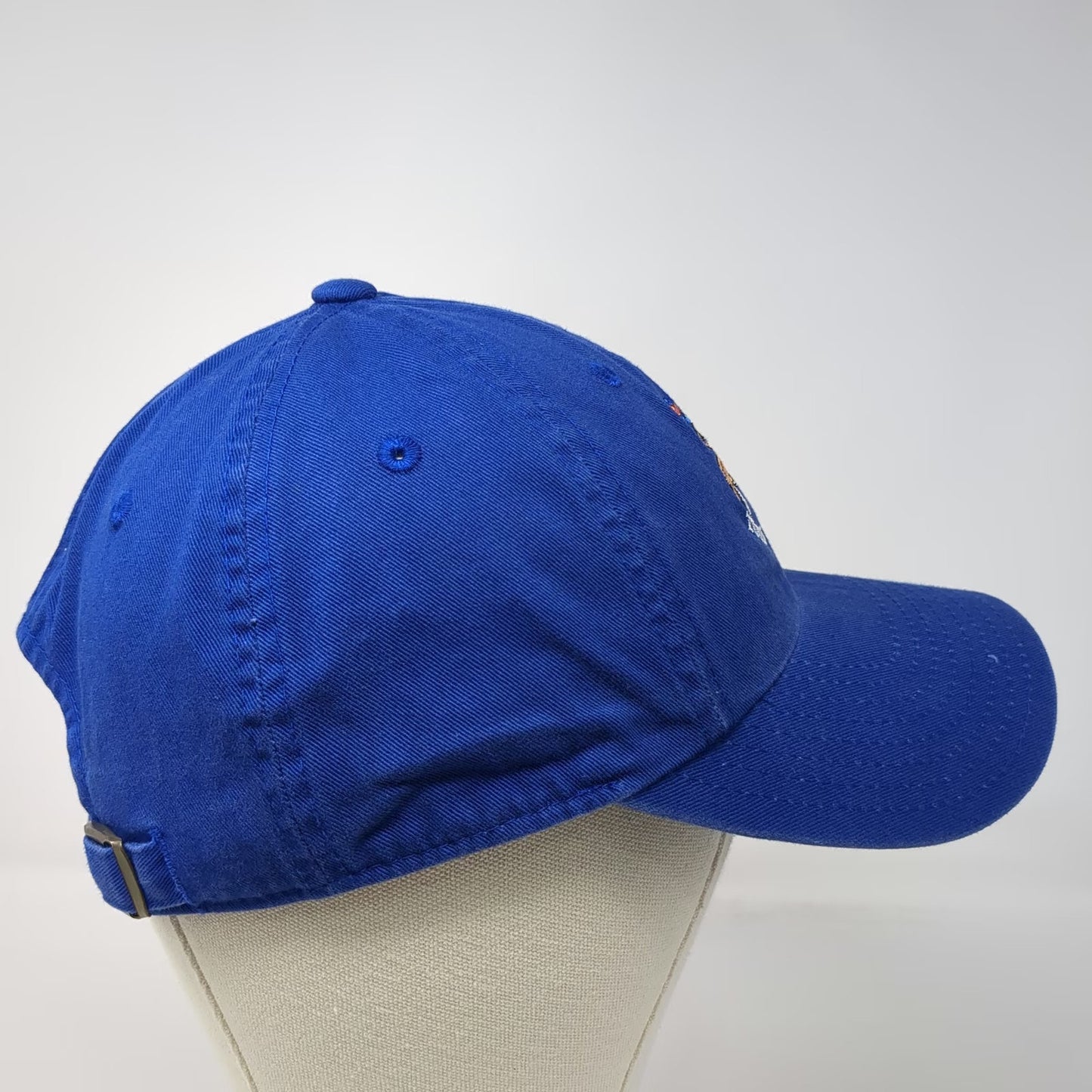 American Needle Turks & Caicos Crest Hat Blue OSFM Baseball Cap Cotton Slideback