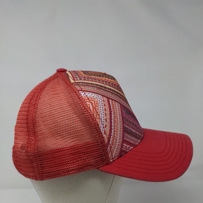 prAna La Viva Snapback Trucker Hat Multi One Size Mesh Back Adjustable