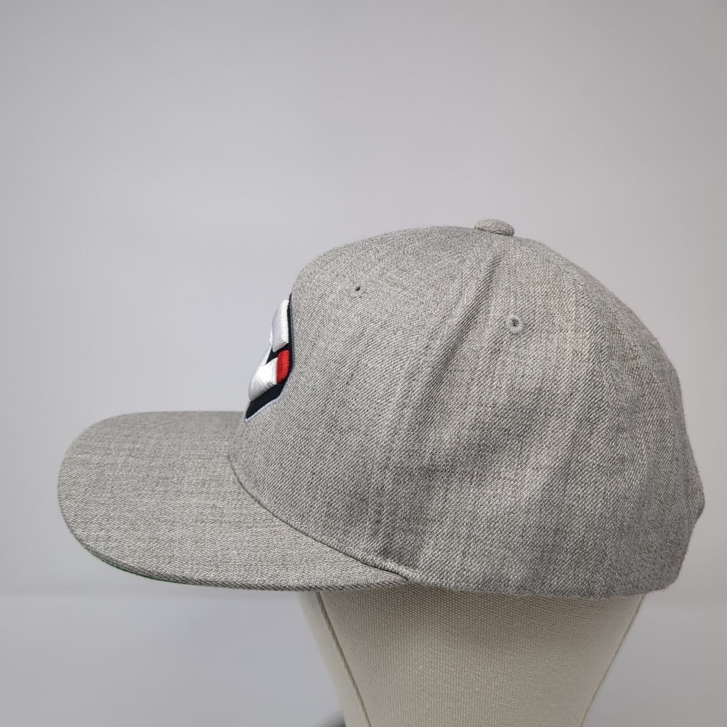 Odi Snapback Hat Gray One Size Adjustable Embroidered The Classics Yupoong