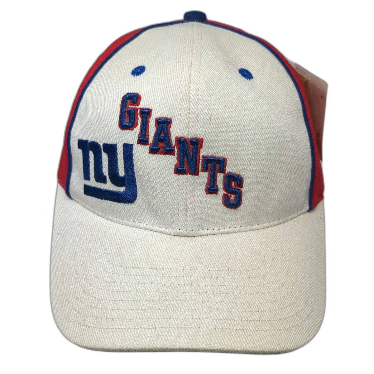 New York Giants NFL Baseball Cap White Red Blue One Size Strapback Logo Team Hat