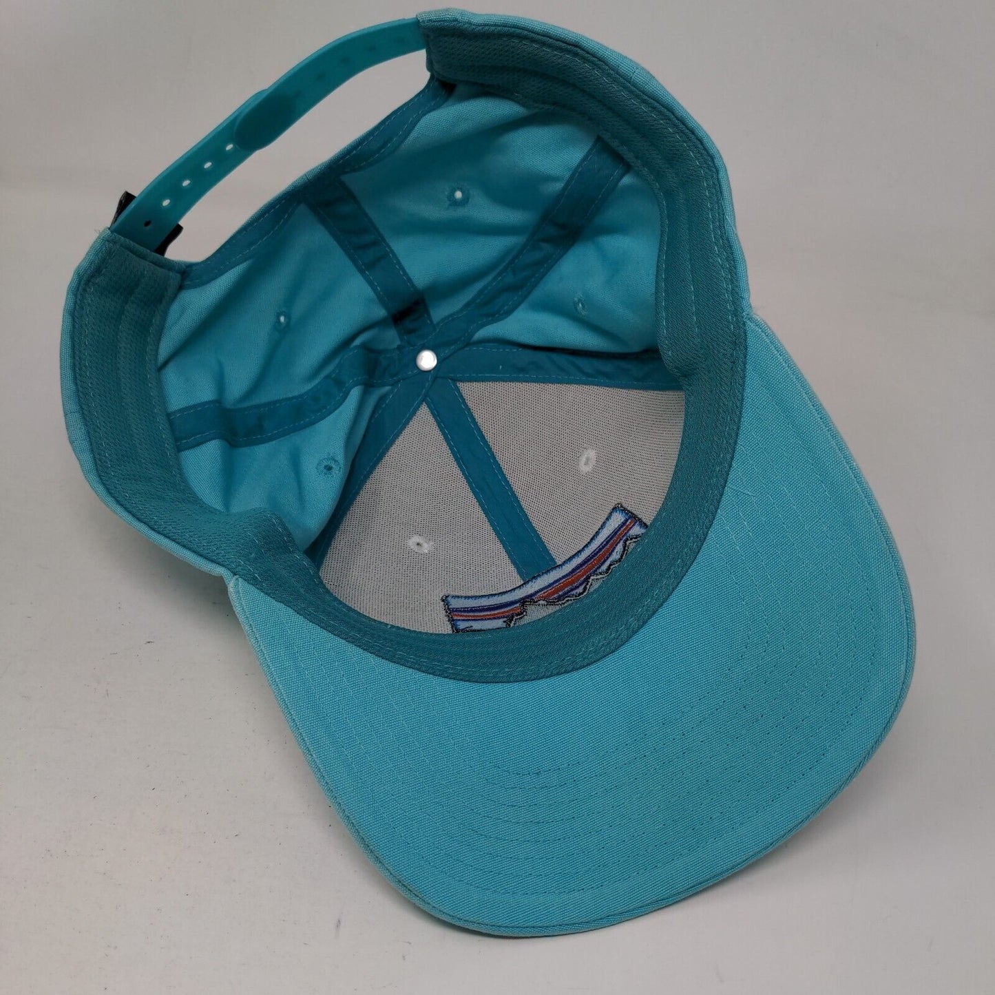 Patagonia Snapback Hat Blue One Size Adjustable Embroidered Logo Vented Holes