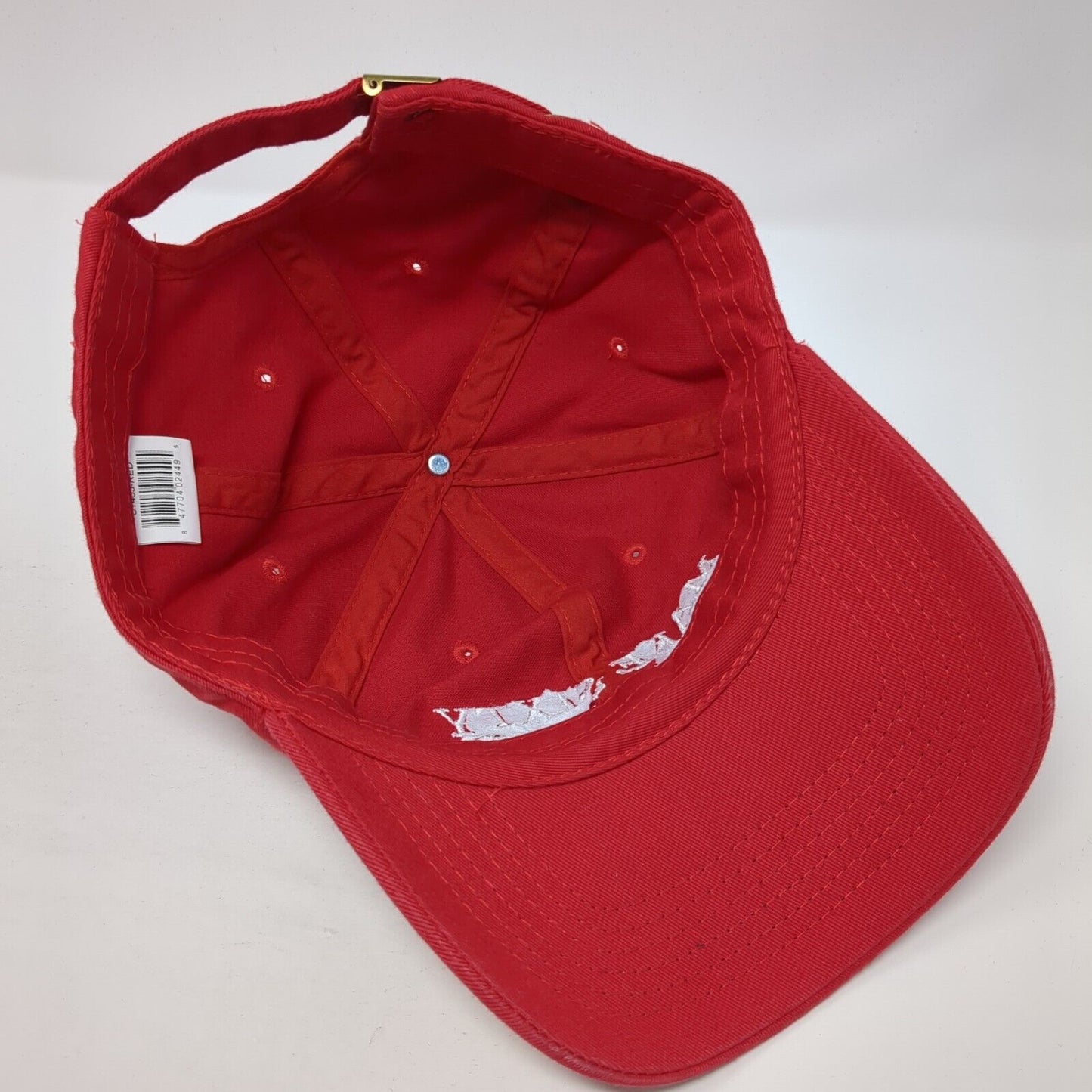 Make Sixty Great Again Slideback Baseball Cap Red OS Adjustable Embroidered