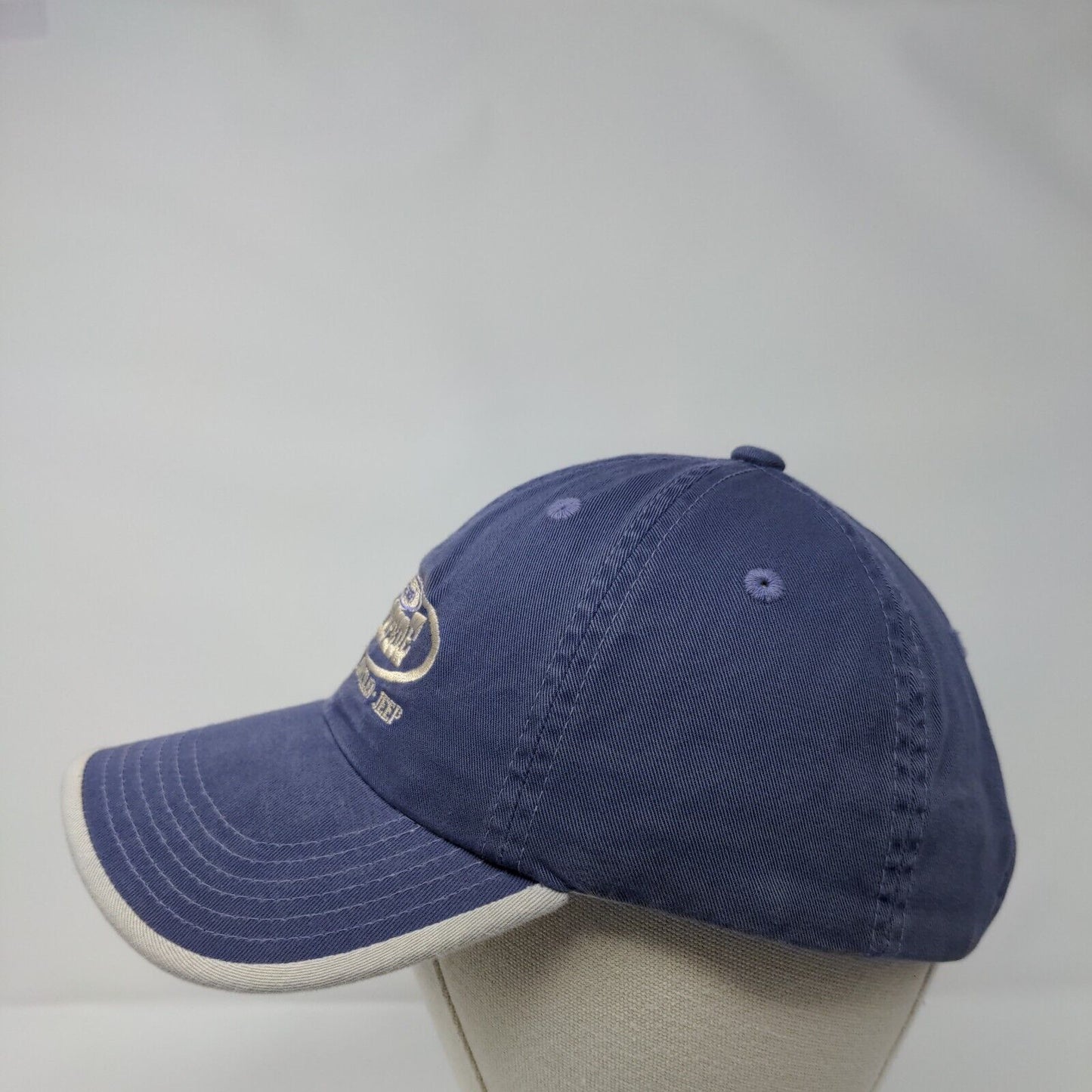 Peterson's Stampede Dodge Chrysler Jeep Slideback Hat Blue OS Port Authority