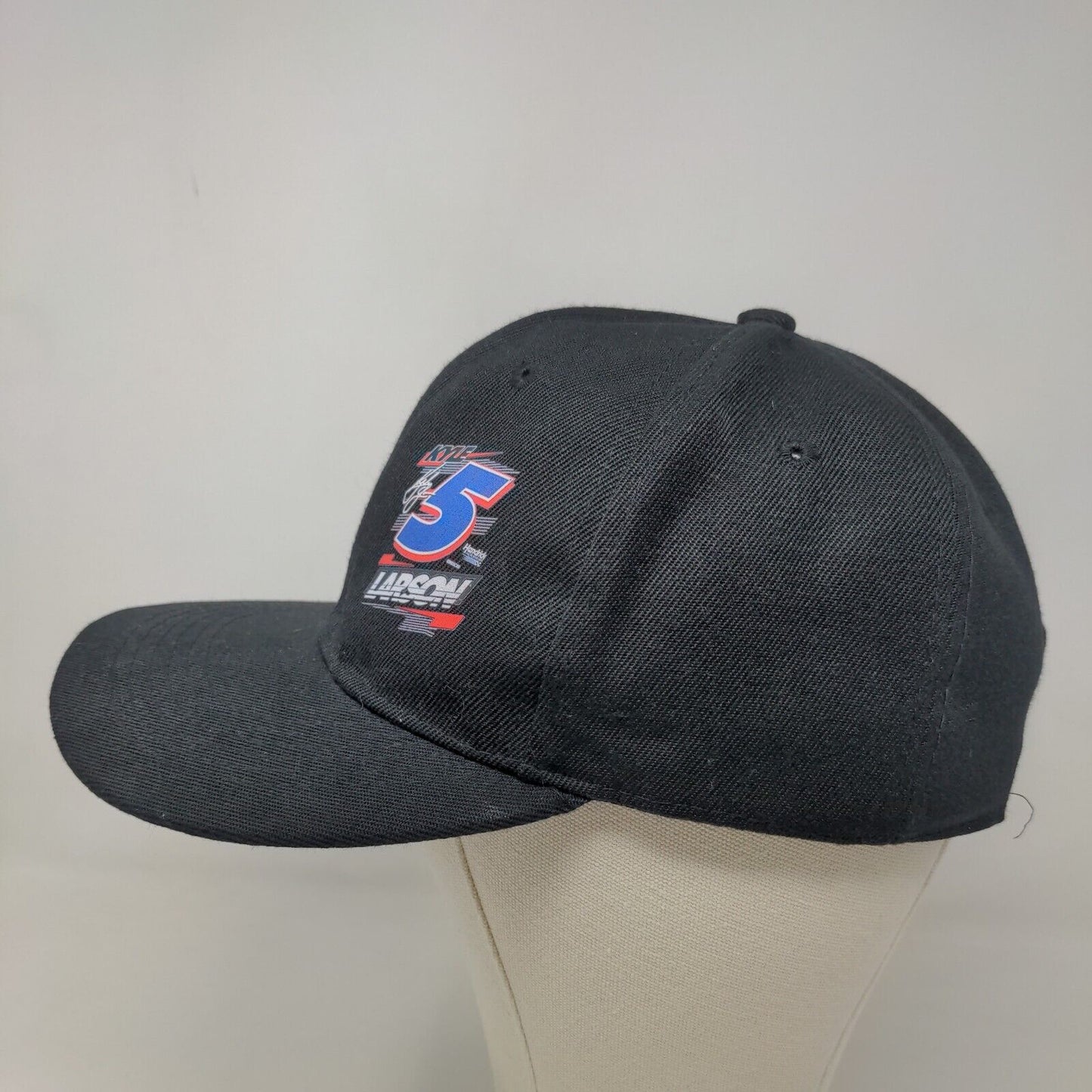 Unbranded Men's Snapback Hat Black Graphic #5 Kyle Larson Logo