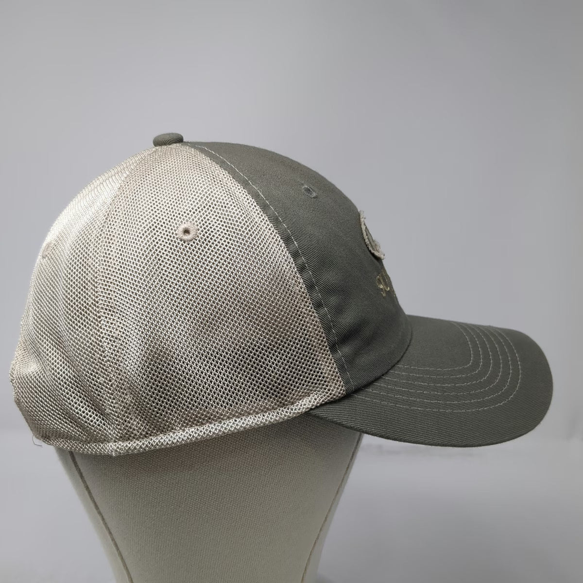 Imperial Trucker Hat Gray Beige One Size Mesh Back Snapback Sunriver Resort