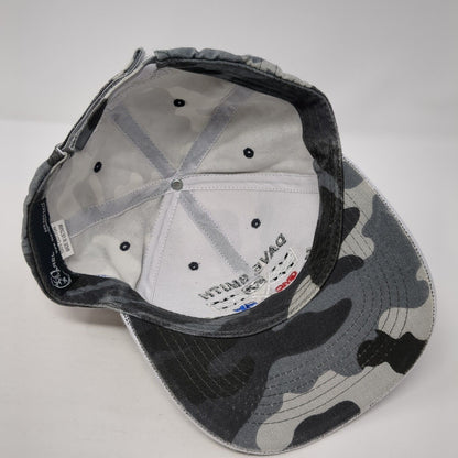 Dave Smith Motorsports Strapback Hat Camouflage One Size Adjustable 360 Apparel