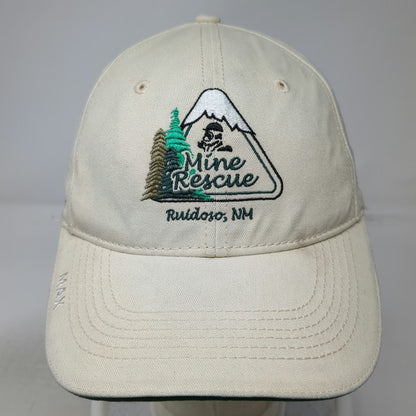 The MAX Baseball Cap Beige One Size Mine Rescue Ruidoso NM 2009 Association Hat
