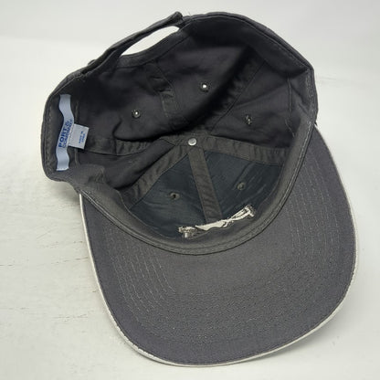 Port & Company Baseball Cap Gray One Size PCA Logo Embroidered Strapback Hat