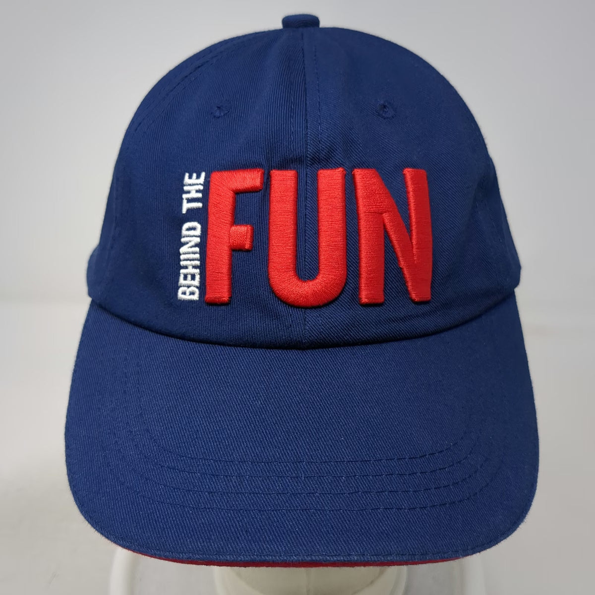 Carnival Baseball Cap Blue Red White One Size Adventures Fun Strapback Hat