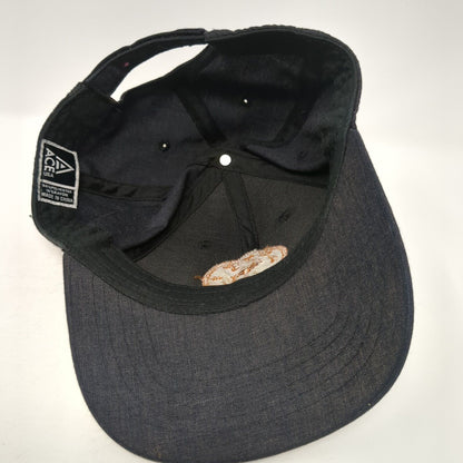McCall Idaho 1917 Strapback Hat Blue One Size Adjustable Embroidered ACE USA
