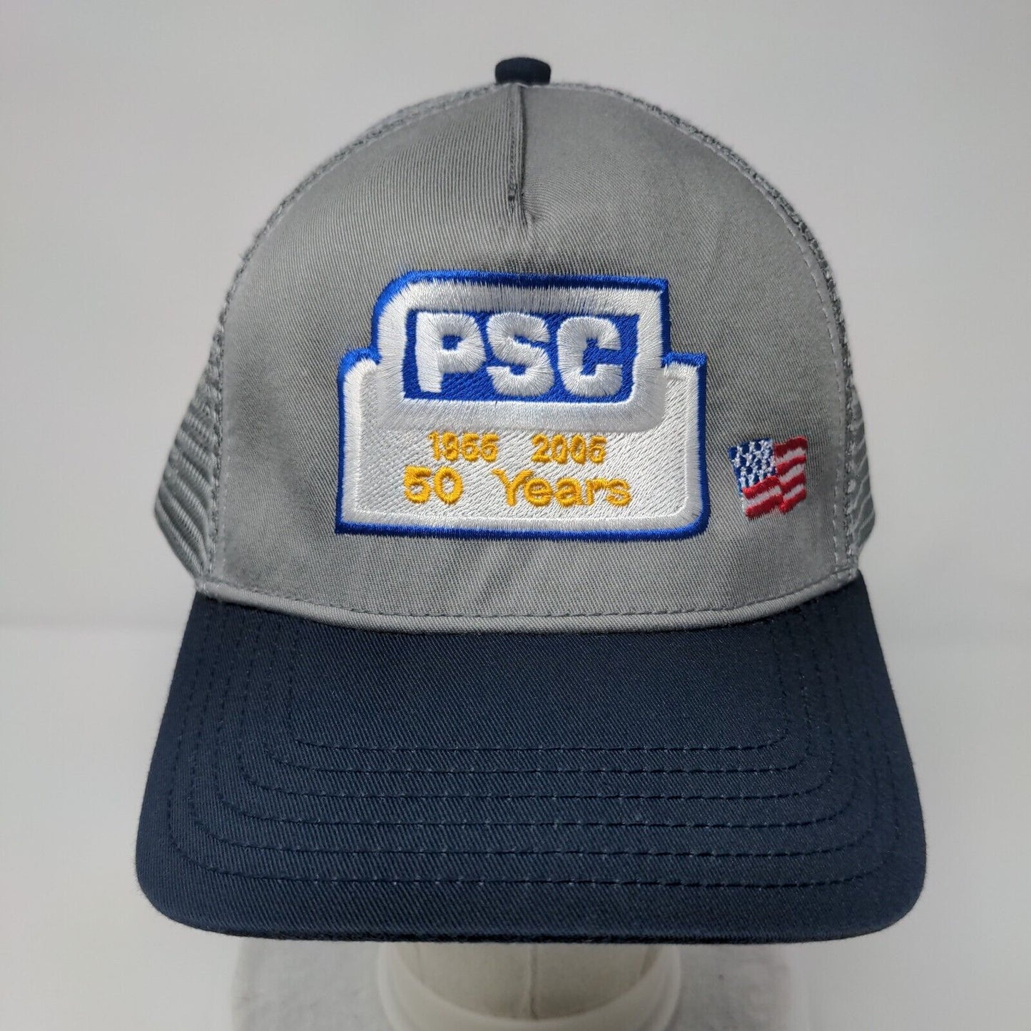 PSC 50 Years Snapback Trucker Hat Multicolor OSFA Adjustable Mesh Back Otto