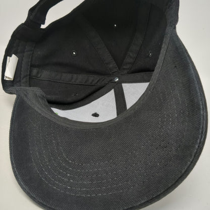 Baseball Cap Black One Size CDL Maple Sugaring Equipment Logo Strapback Hat