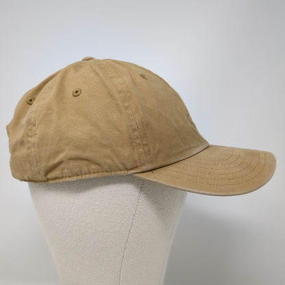 The North Face Baseball Cap Brown One Size Cotton Embroidered Logo Slideback Hat