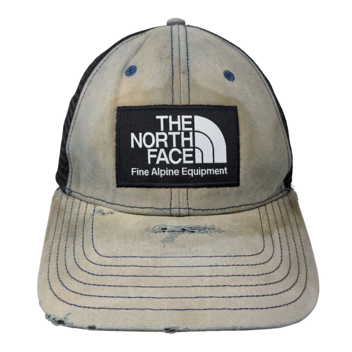 The North Face Snapback Mesh Back Trucker Hat Multi One Size Colorblock