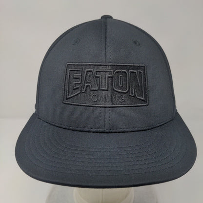 Eaton Towing Fitted Hat Black S/M Flexfit PTS Performance Team Series Richardson