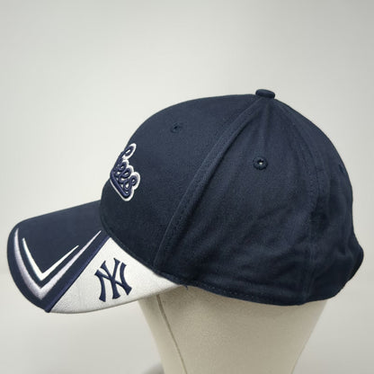New York Yankees MLB Drew Pearson Baseball Cap Hat Blue OSFM Strapback NY Script