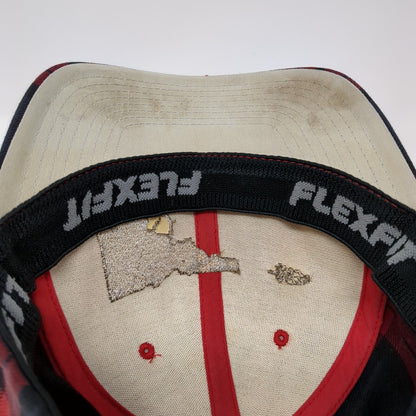 Idaho Tree Gun Fitted Hat Multi S-M Plaid Embroidered Flexfit Yupoong